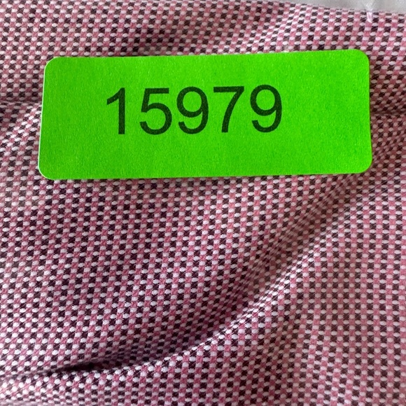 Joseph Abboud Men's 17 Button Up Long Sleeve‎ Egyptian Cotton Dress Shirt Pink - Picture 13 of 13